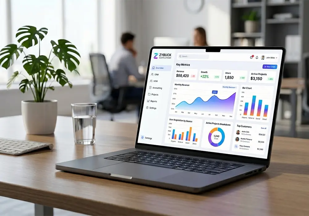 ZyERPGo: All-In-One Business ERP System (Project, HRM, CRM, POS & Accounting)