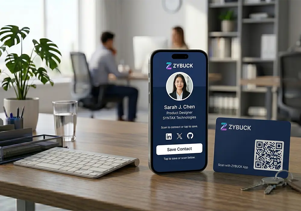 ZyInfy vCard: Digital Business Card Builder & SaaS Platform